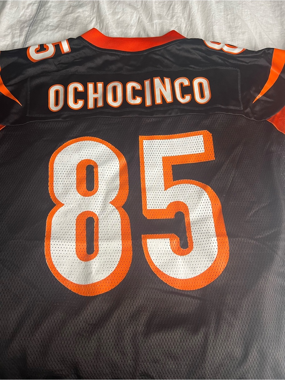 OCHOCINCO Vintage NFL official Reebok Cincinnati Bengals Chad Johnson Jersey XL